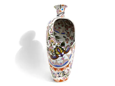 Castelo Interior - Contemporary Porcelain Art by Eliézer Nascimento (2025)